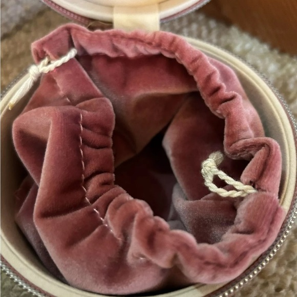 Spartina 449 Elegant Pink Velvet Jewelry Box EUC!! - Picture 11 of 15